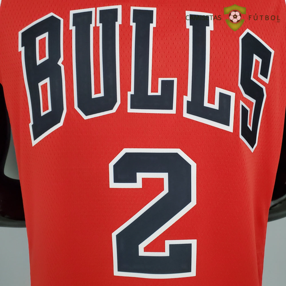 Camiseta Chicago Bulls 21-22 - Lonzo Ball 2 Rojo Nba