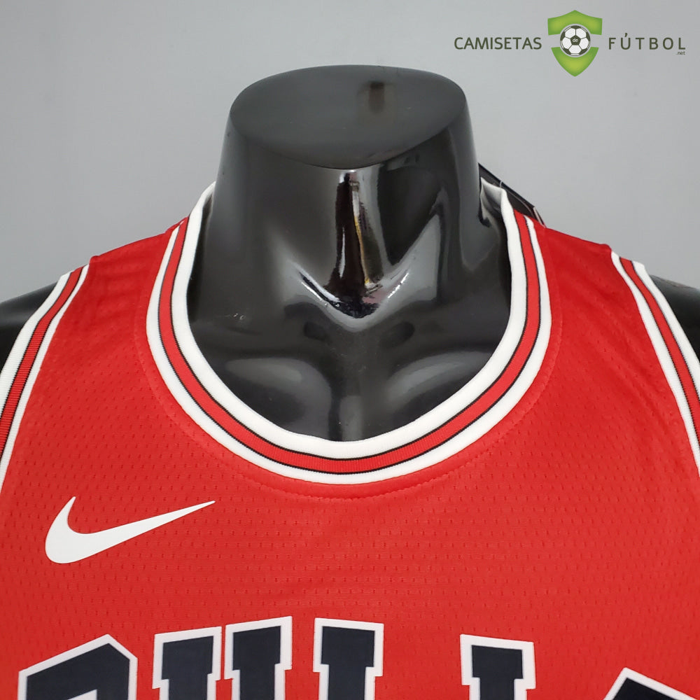 Camiseta Chicago Bulls 21-22 - Lonzo Ball 2 Rojo Nba
