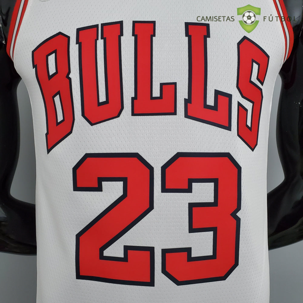 Camiseta Chicago Bulls 21-22 - Michael Jordan 23 Blanco Nba
