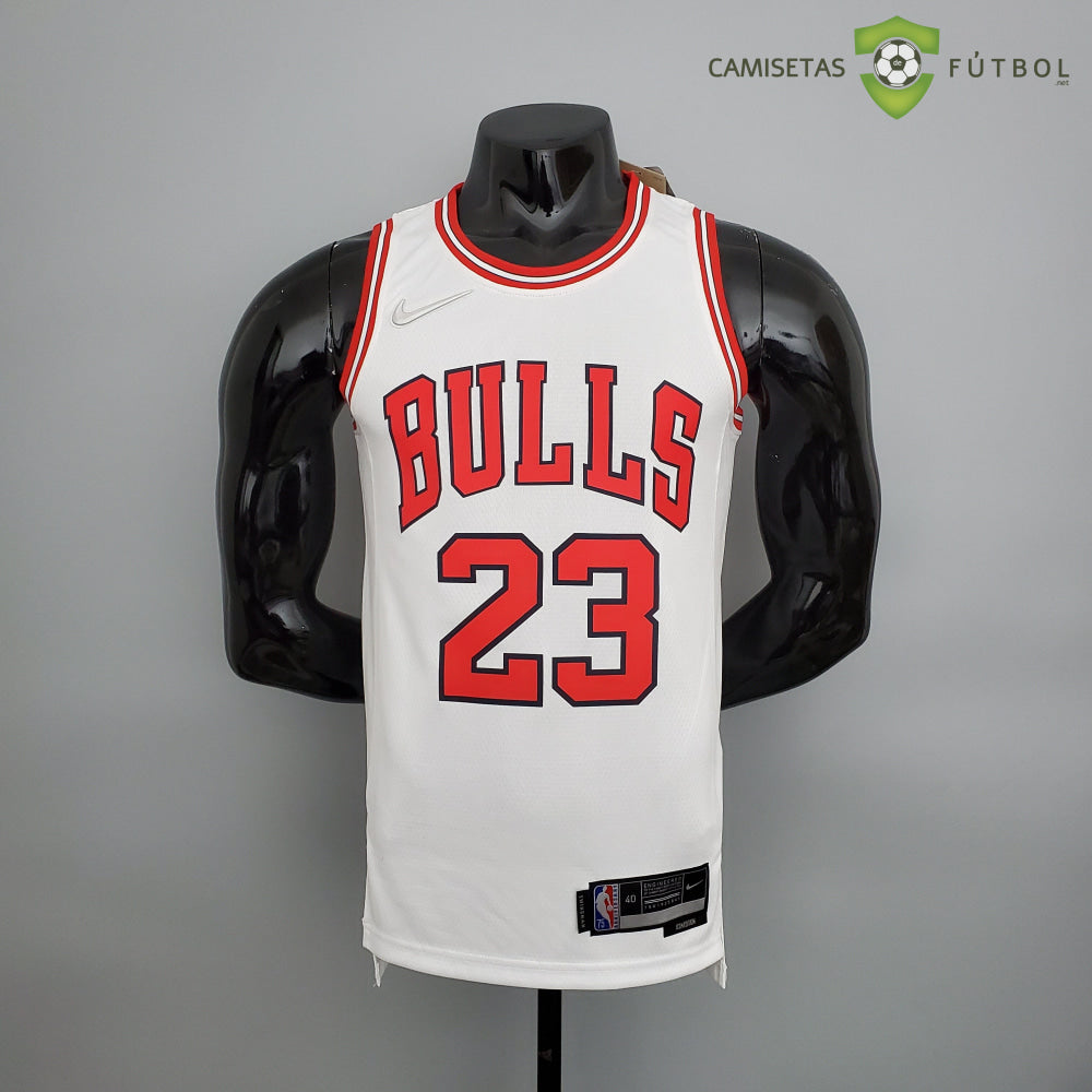 Camiseta Chicago Bulls 21-22 - Michael Jordan 23 Blanco Nba
