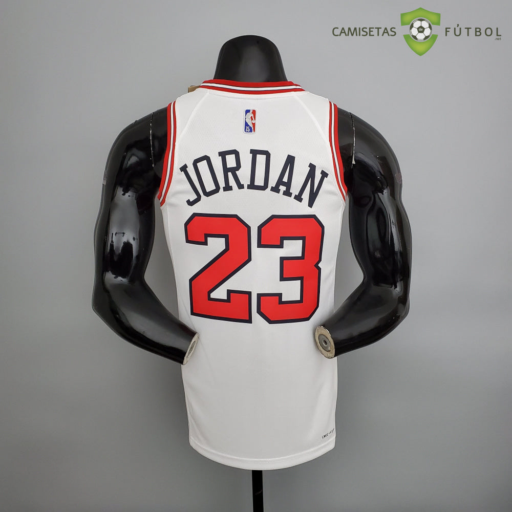 Camiseta Chicago Bulls 21-22 - Michael Jordan 23 Blanco Nba
