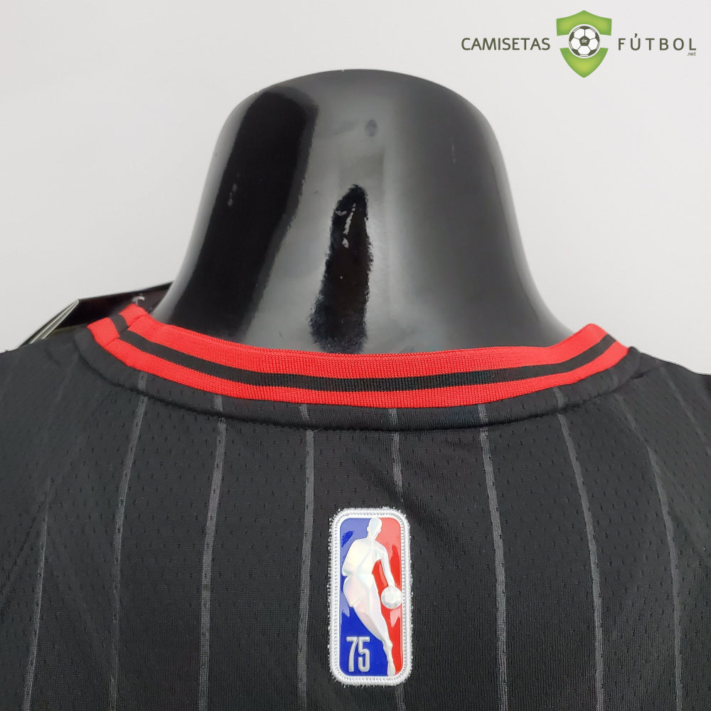 Camiseta Chicago Bulls 21-22 - Michael Jordan 23 Negro Nba