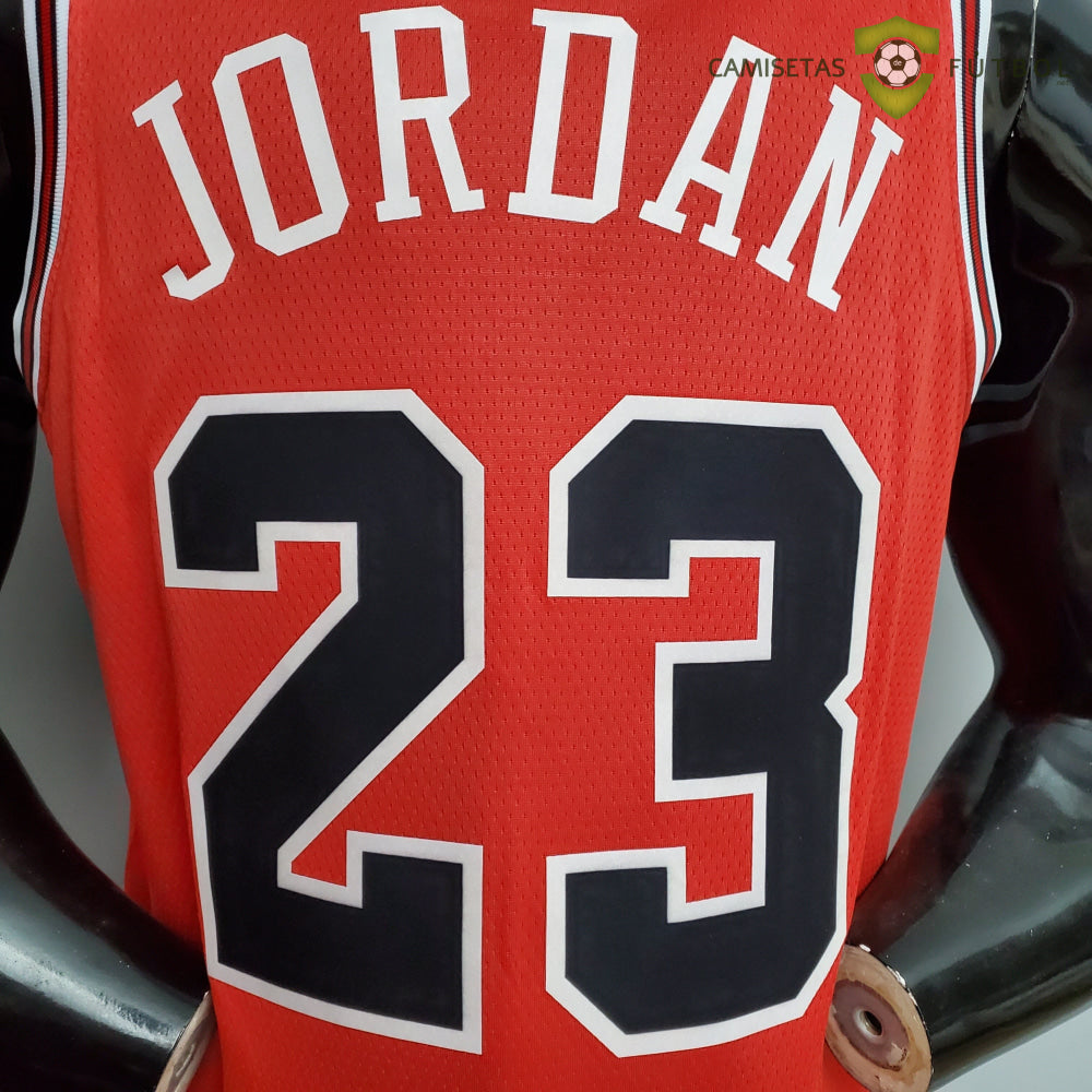 Camiseta Chicago Bulls 21-22 - Michael Jordan 23 Rojo Nba