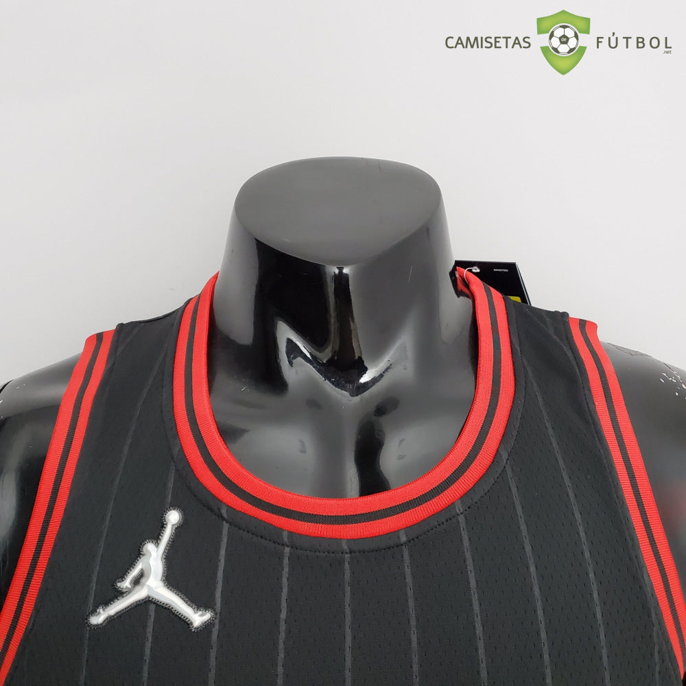 Camiseta Chicago Bulls 21-22 - Michael Jordan 45 Negro Nba
