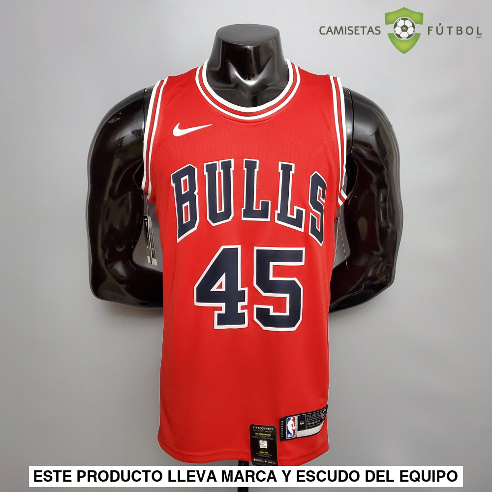 Camiseta Chicago Bulls 21-22 - Michael Jordan 45 Rojo Nba