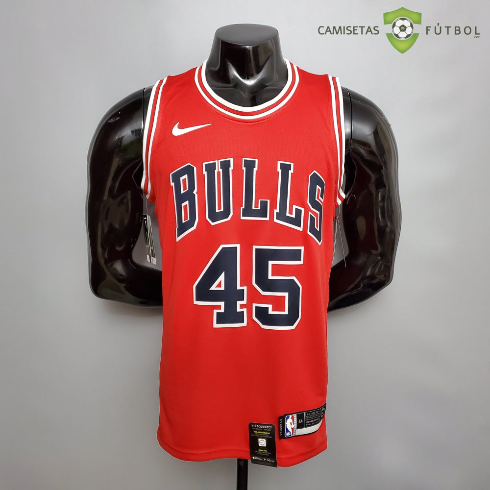 Camiseta Chicago Bulls 21-22 - Michael Jordan 45 Rojo Nba
