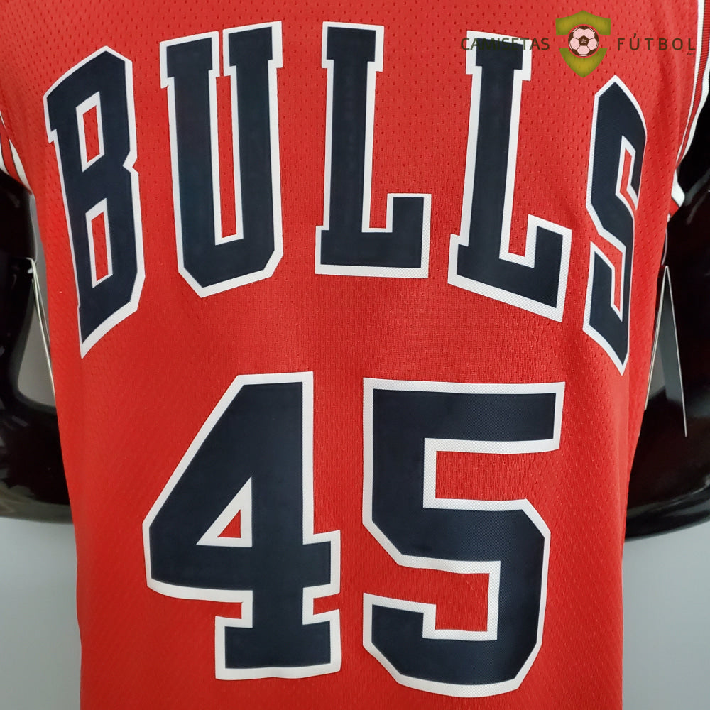 Camiseta Chicago Bulls 21-22 - Michael Jordan 45 Rojo Nba
