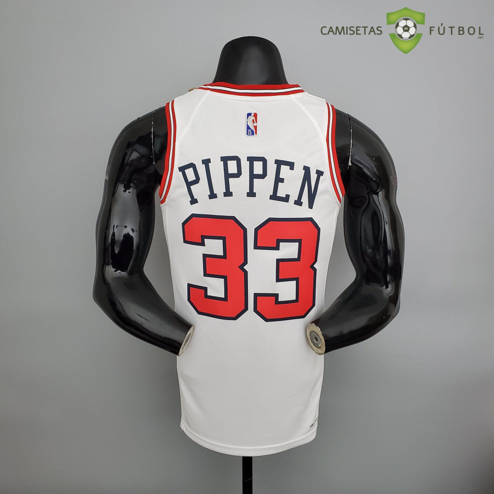 Camiseta Chicago Bulls 21-22 - Scottie Pippen 33 Blanco Nba
