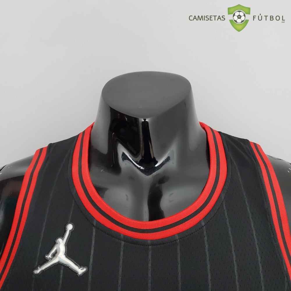 Camiseta Chicago Bulls 21-22 - Scottie Pippen 33 Negro Nba
