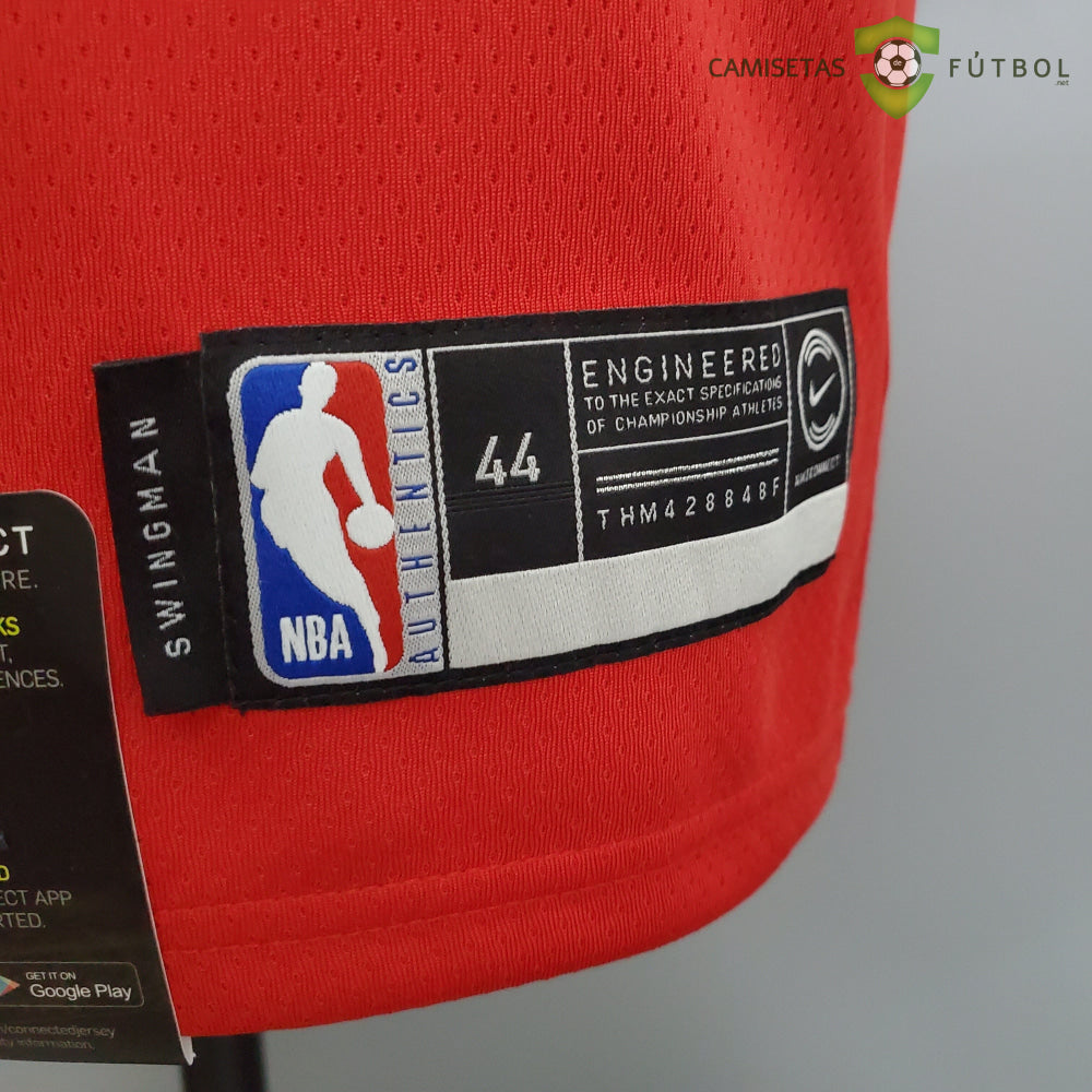 Camiseta Chicago Bulls 21-22 - Scottie Pippen 33 Rojo Nba