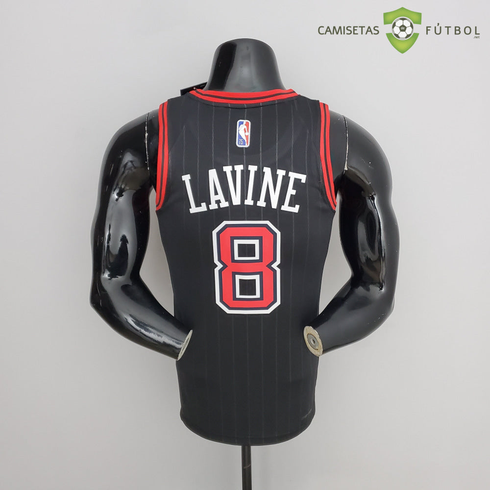 Camiseta Chicago Bulls 21-22 - Zach Lavine 8 Negro Nba