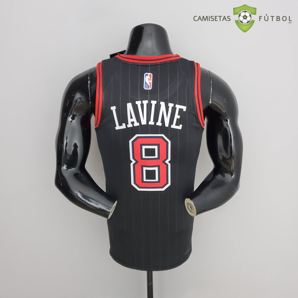 Camiseta Chicago Bulls 21-22 - Zach Lavine 8 Negro Nba