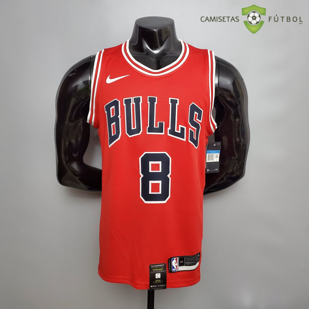 Camiseta Chicago Bulls 21-22 - Zach Lavine 8 Rojo Nba