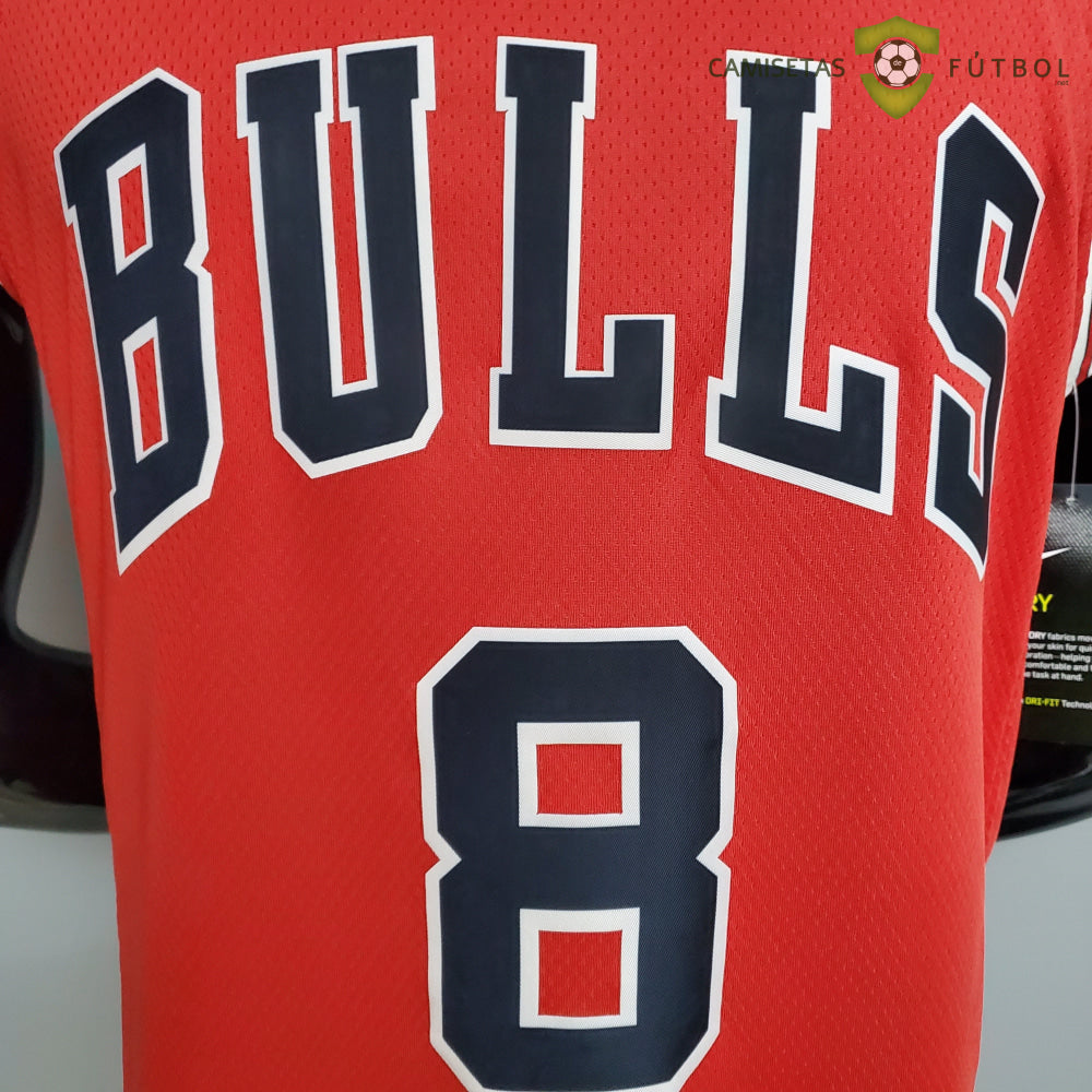 Camiseta Chicago Bulls 21-22 - Zach Lavine 8 Rojo Nba