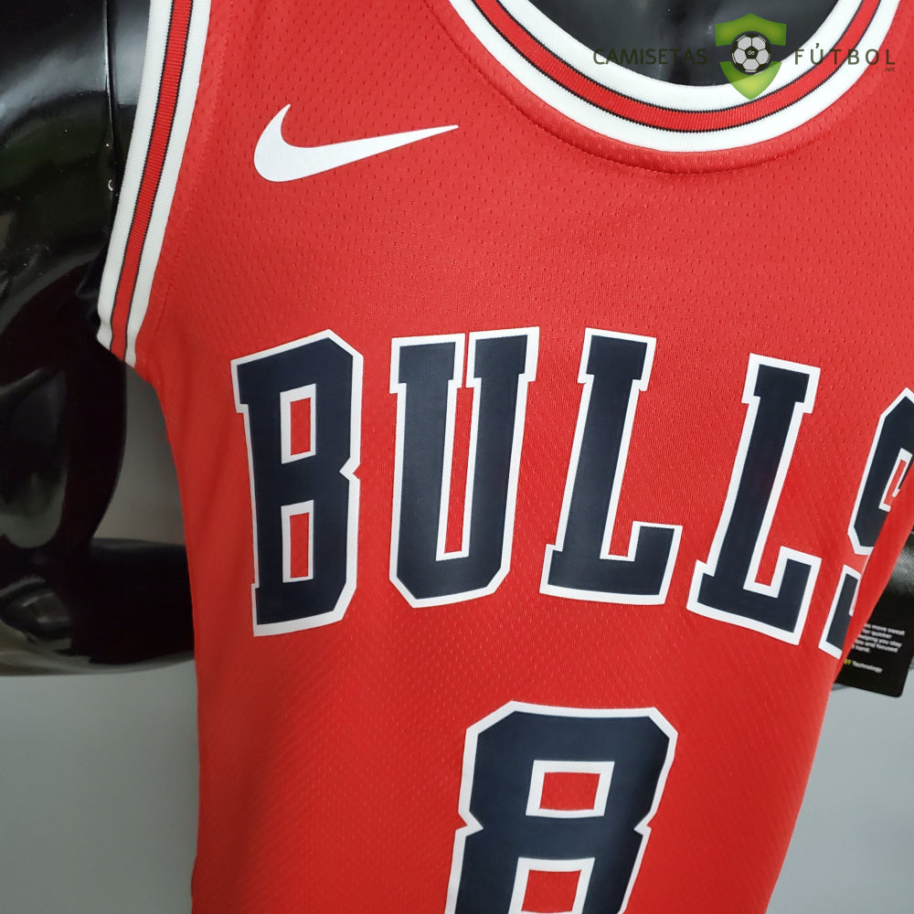 Camiseta Chicago Bulls 21-22 - Zach Lavine 8 Rojo Nba