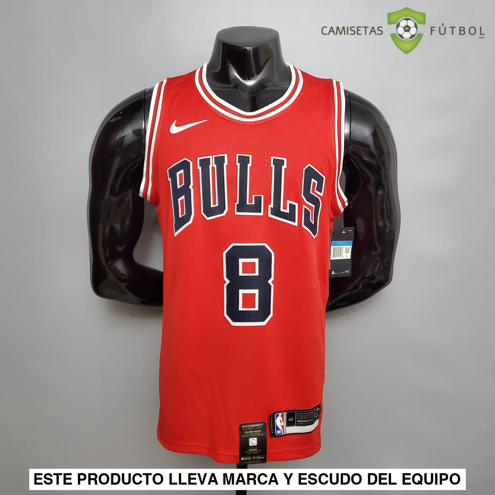 Camiseta Chicago Bulls 21-22 - Zach Lavine 8 Rojo Nba