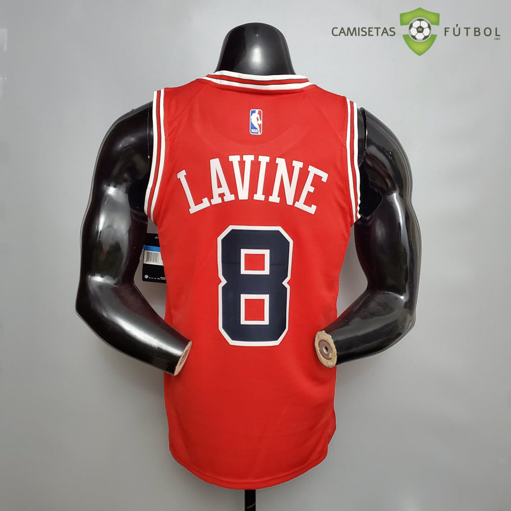 Camiseta Chicago Bulls 21-22 - Zach Lavine 8 Rojo Nba