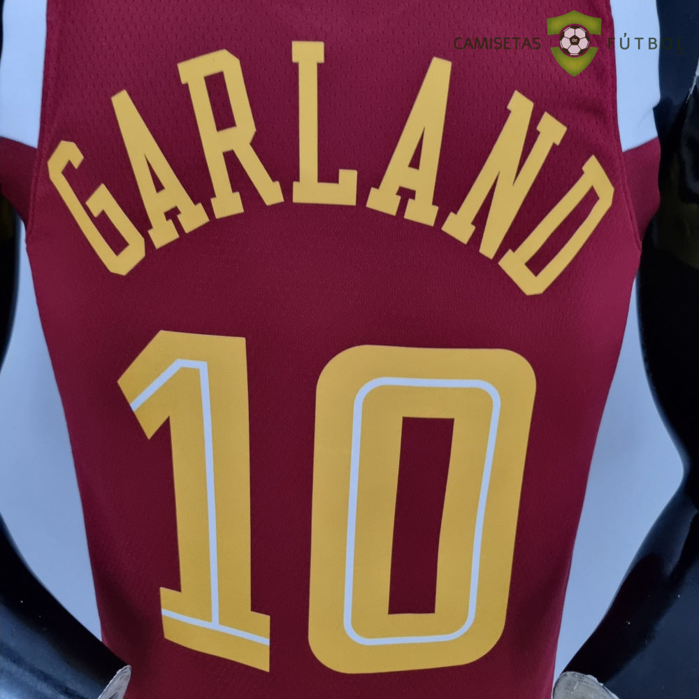Camiseta Cleveland Cavaliers 21-22 - Darius Garland 10 Rojo Nba