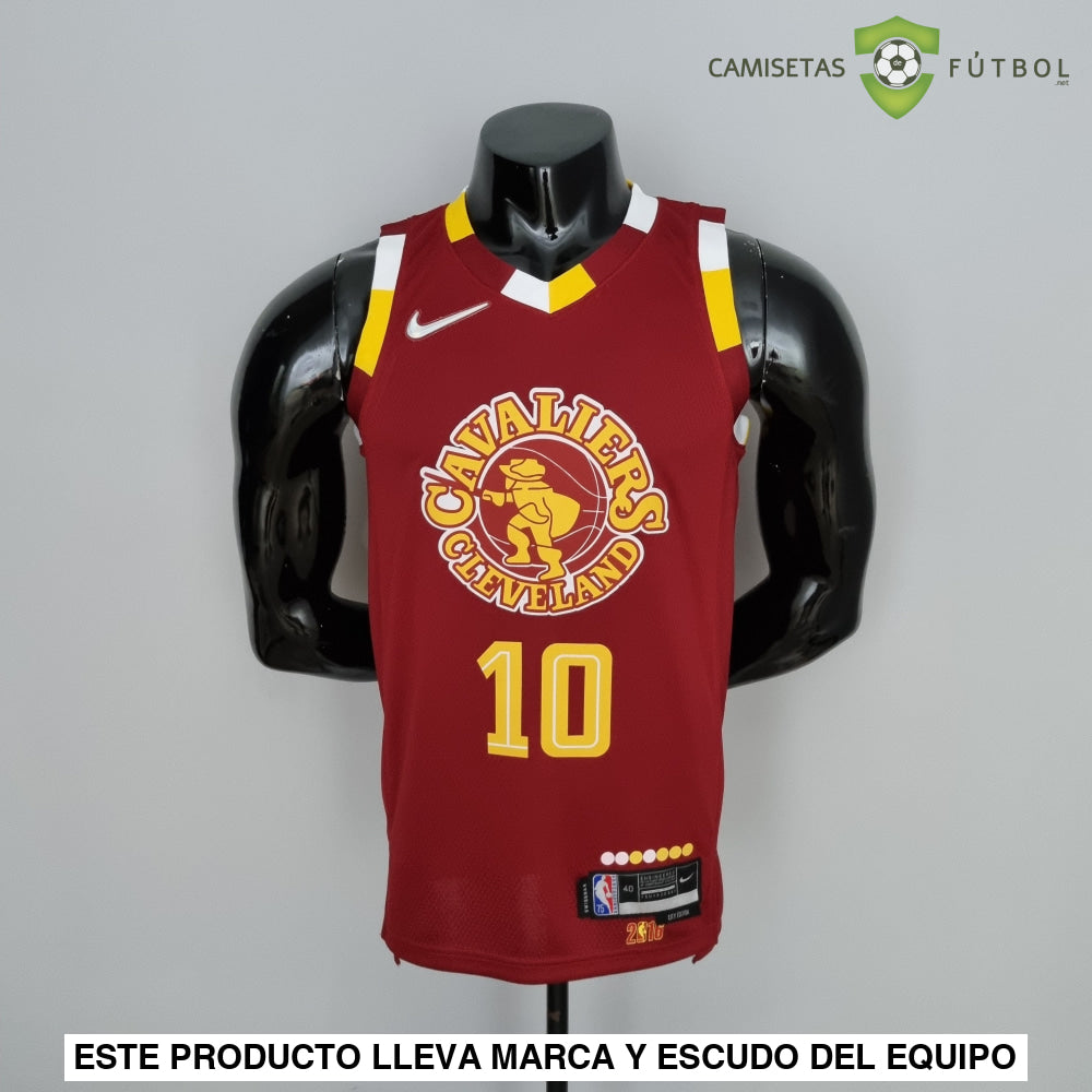 Camiseta Cleveland Cavaliers 21-22 - Darius Garland 10 Rojo Nba