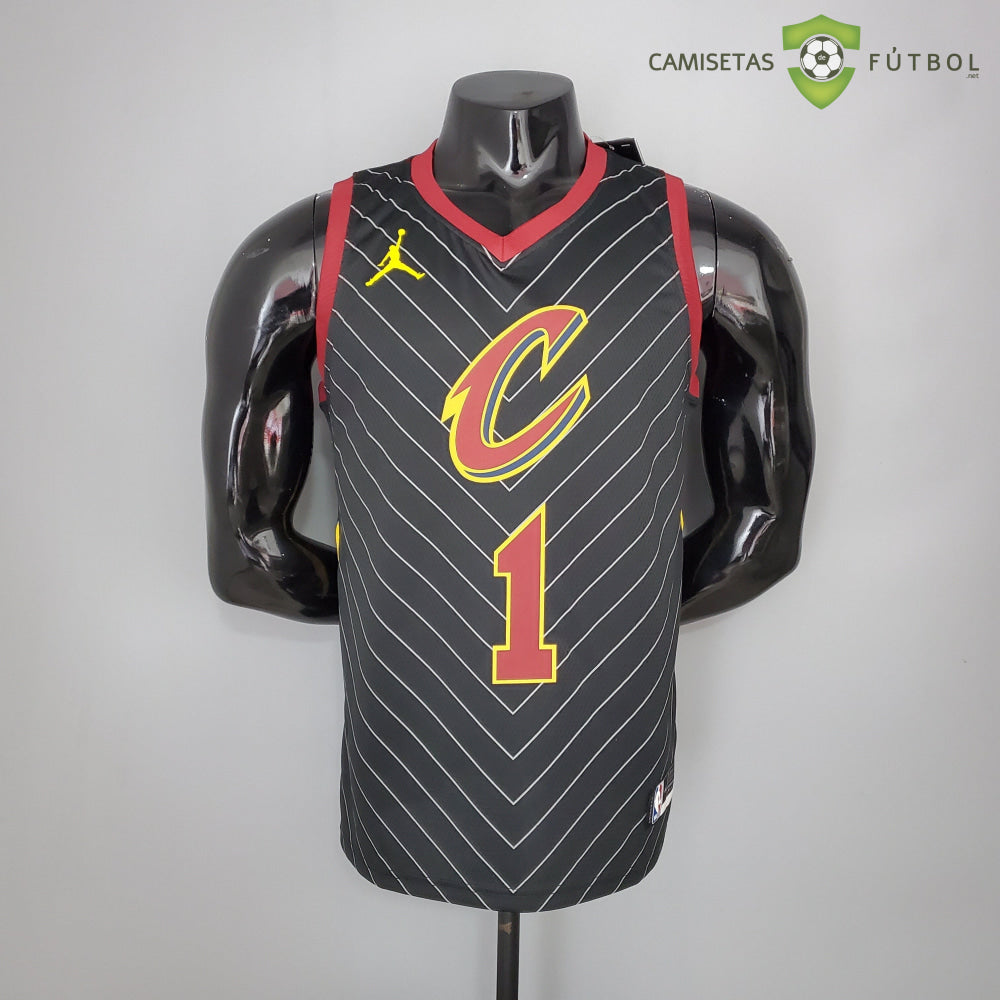 Camiseta Cleveland Cavaliers 21-22 - Derrick Rose 1 Negro Nba
