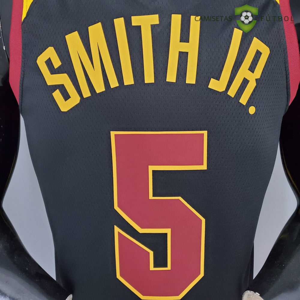 Camiseta Cleveland Cavaliers 21-22 - Jr Smith 5 Negro Nba