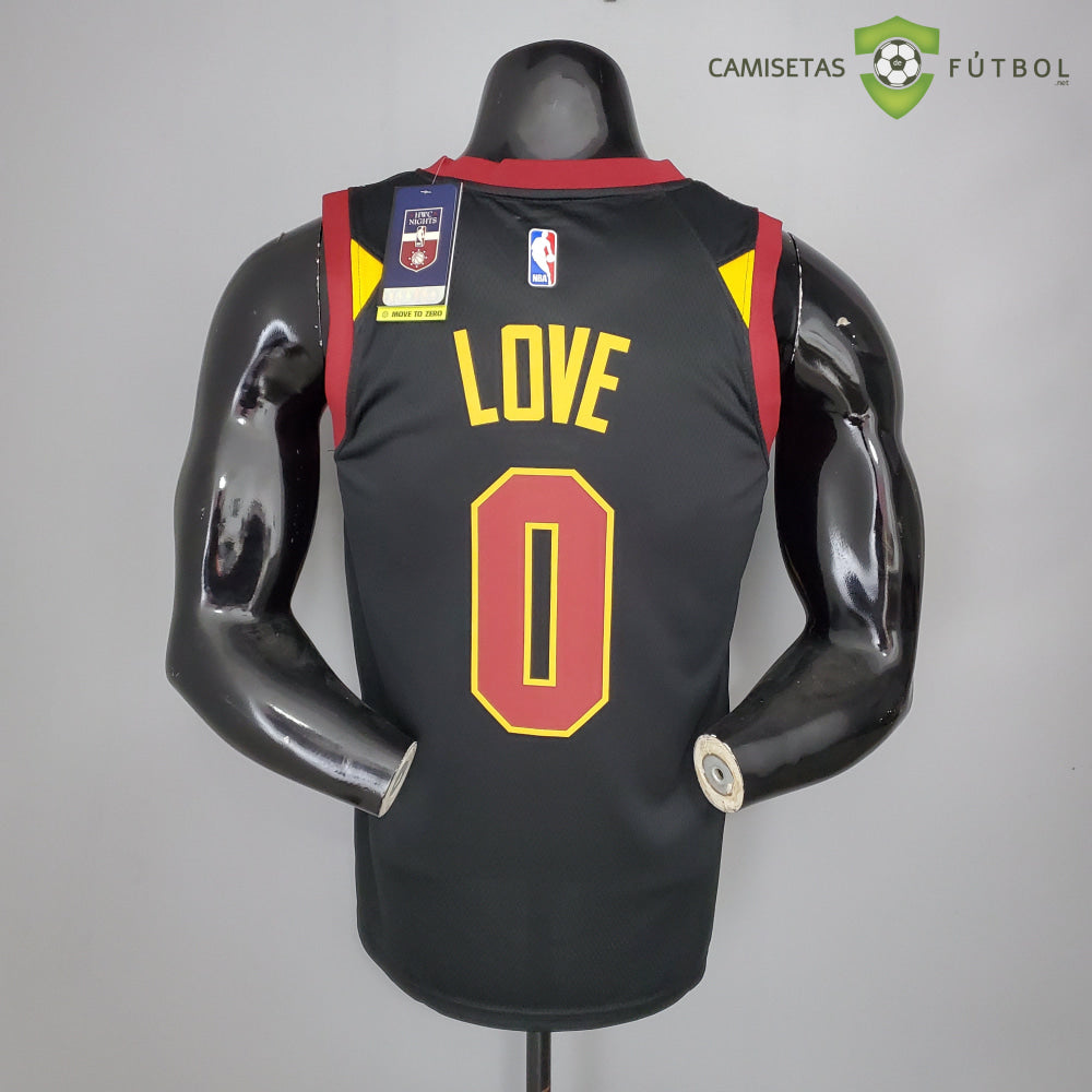 Camiseta Cleveland Cavaliers 21-22 - Kevin Love 0 Negro Nba