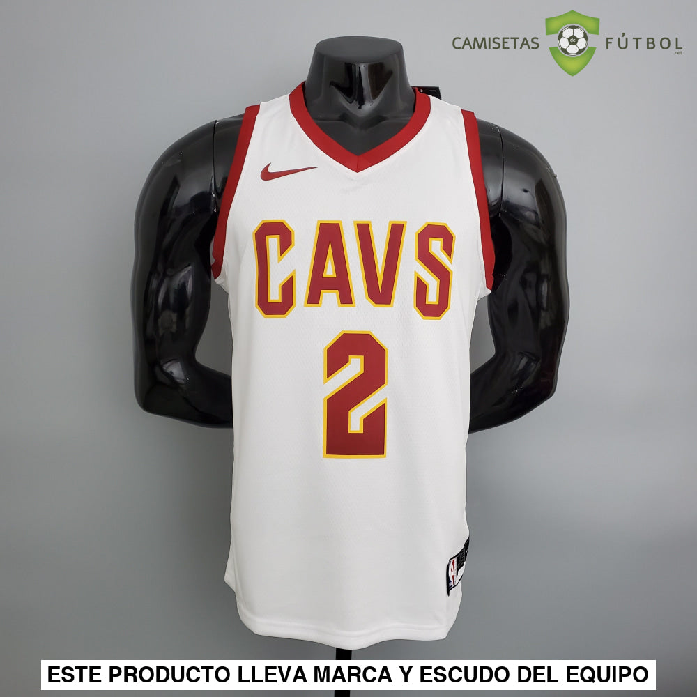 Camiseta Cleveland Cavaliers 21-22 - Kyrie Irving 2 Blanco Nba