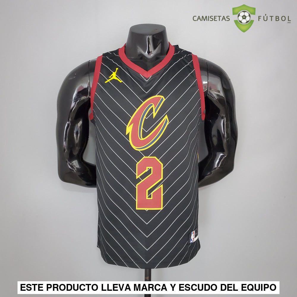 Camiseta Cleveland Cavaliers 21-22 - Kyrie Irving 2 Negro Nba