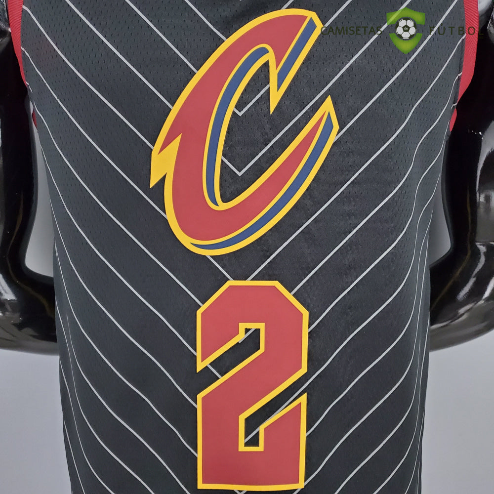 Camiseta Cleveland Cavaliers 21-22 - Kyrie Irving 2 Negro Nba