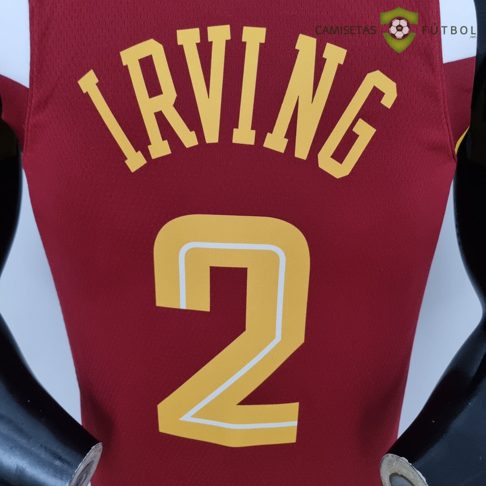 Camiseta Cleveland Cavaliers 21-22 - Kyrie Irving 2 Rojo Nba