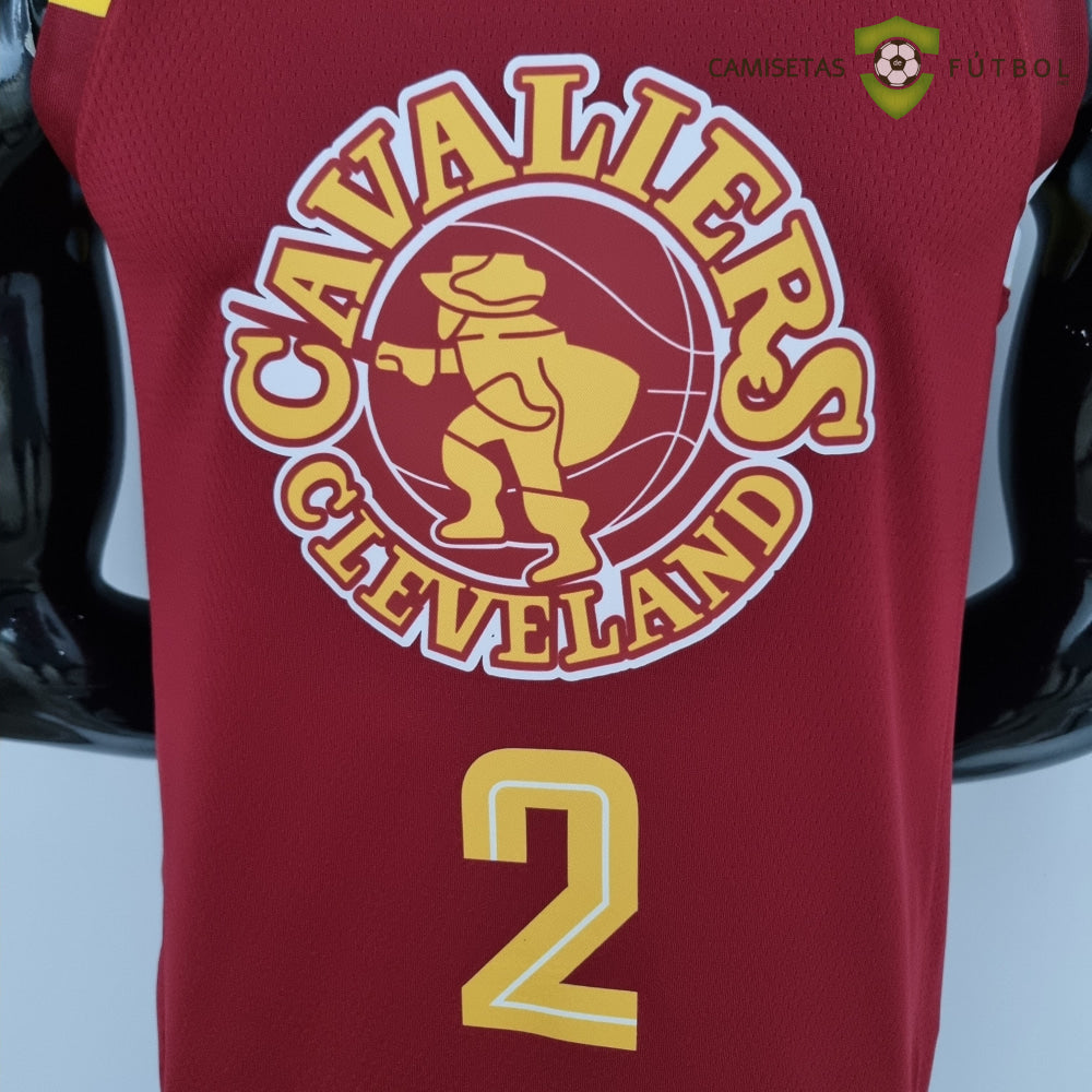 Camiseta Cleveland Cavaliers 21-22 - Kyrie Irving 2 Rojo Nba