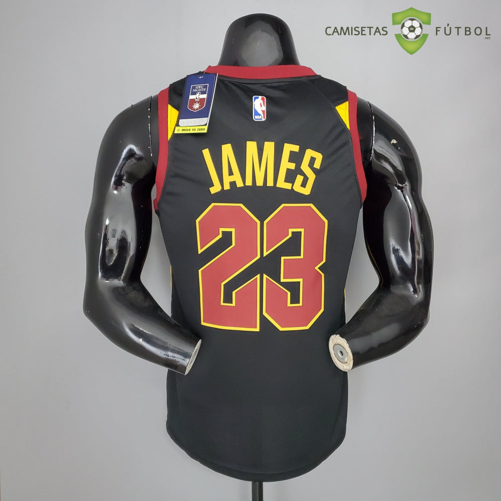 Camiseta Cleveland Cavaliers 21-22 - Lebron James 23 Negro Nba