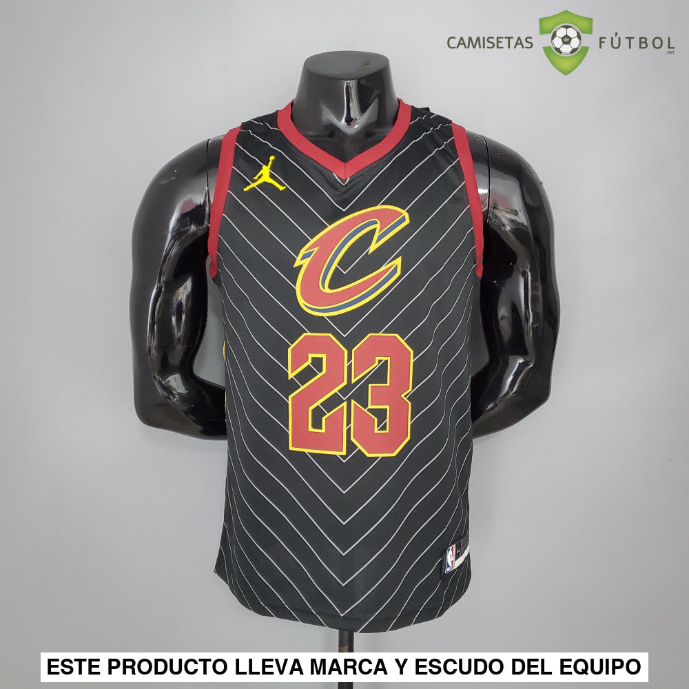 Camiseta Cleveland Cavaliers 21-22 - Lebron James 23 Negro Nba
