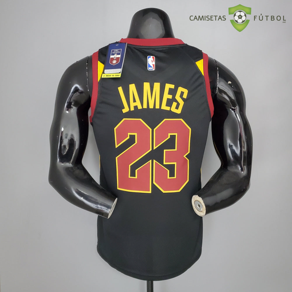 Camiseta Cleveland Cavaliers 21-22 - Lebron James 23 Negro Nba