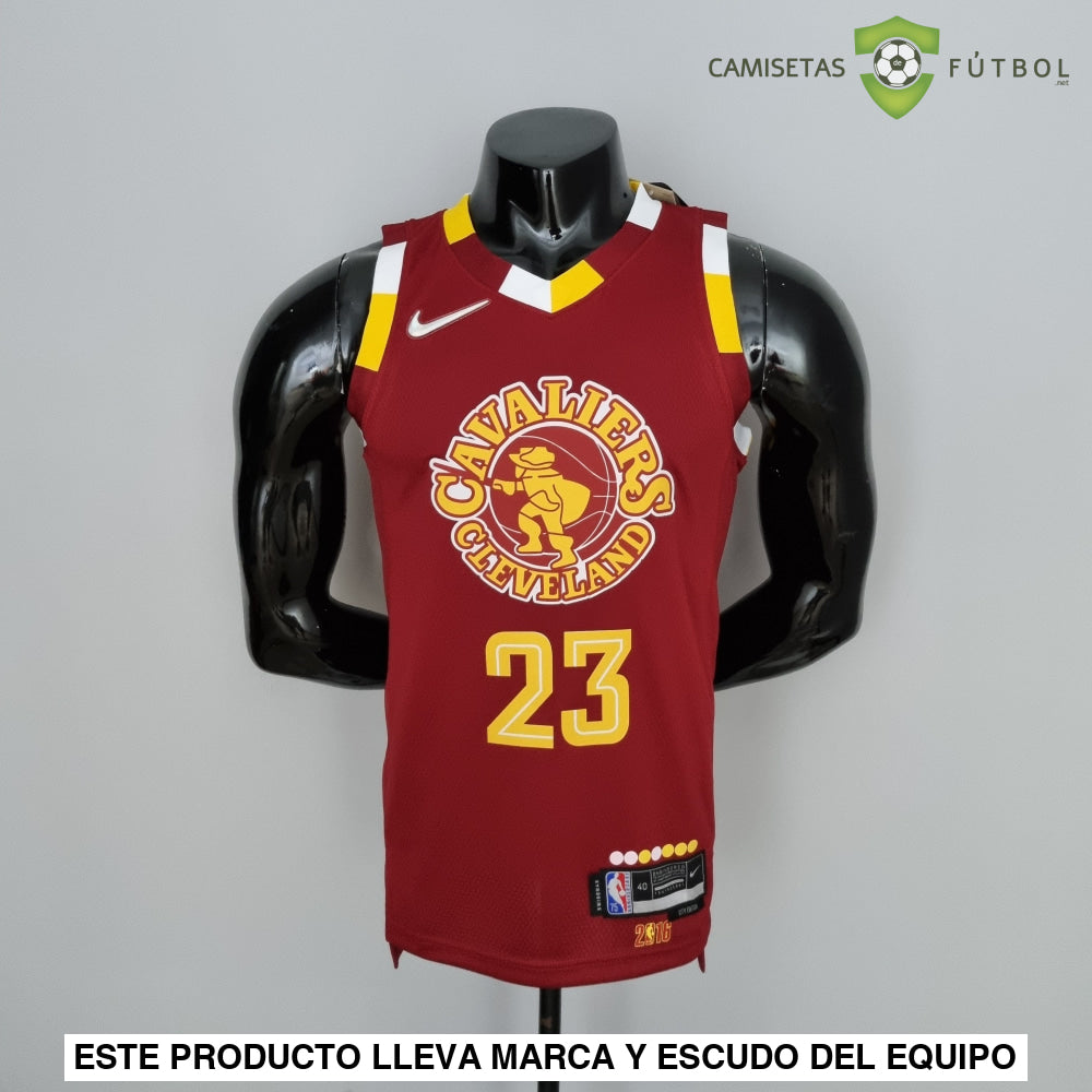 Camiseta Cleveland Cavaliers 21-22 - Lebron James 23 Rojo Nba