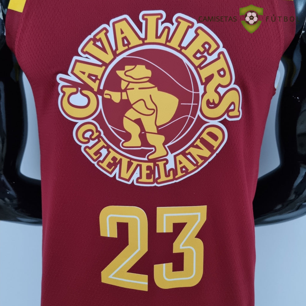 Camiseta Cleveland Cavaliers 21-22 - Lebron James 23 Rojo Nba