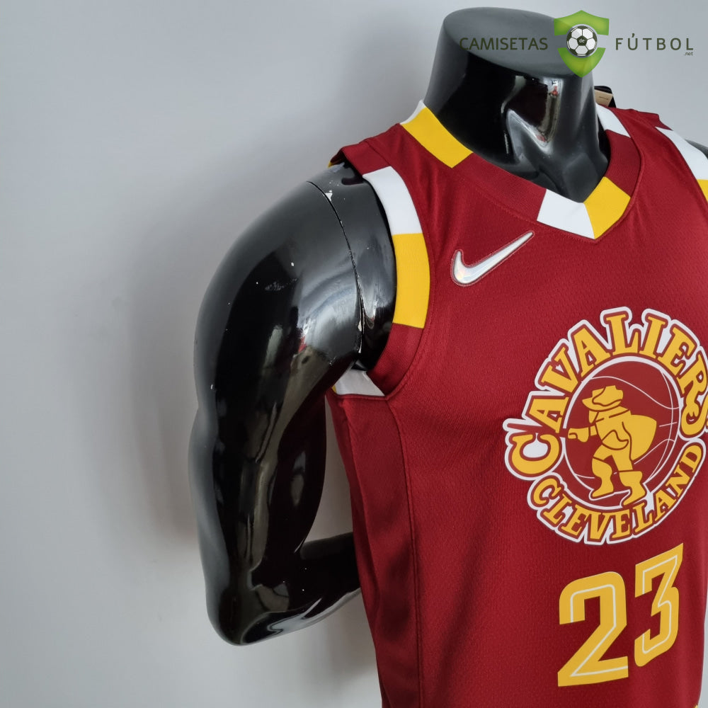 Camiseta Cleveland Cavaliers 21-22 - Lebron James 23 Rojo Nba