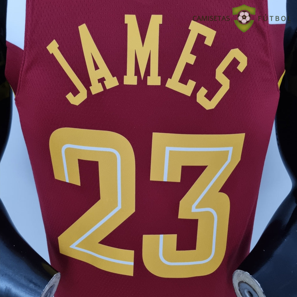 Camiseta Cleveland Cavaliers 21-22 - Lebron James 23 Rojo Nba