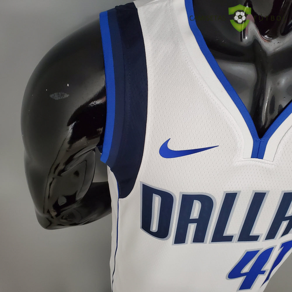 Camiseta Dallas Mavericks 21-22 - Dirk Nowitzki 41 Blanco Nba