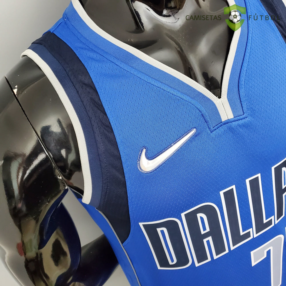 Camiseta Dallas Mavericks 21-22 - Luka Doncic 77 Azul Nba