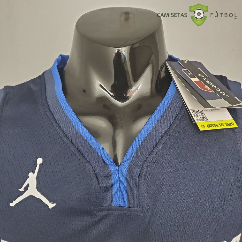 Camiseta Dallas Mavericks 21-22 - Luka Doncic 77 Azul Marino Nba