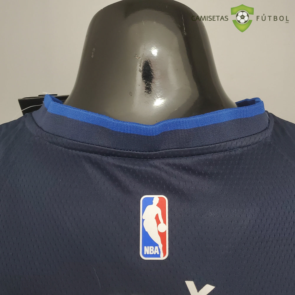 Camiseta Dallas Mavericks 21-22 - Luka Doncic 77 Azul Marino Nba