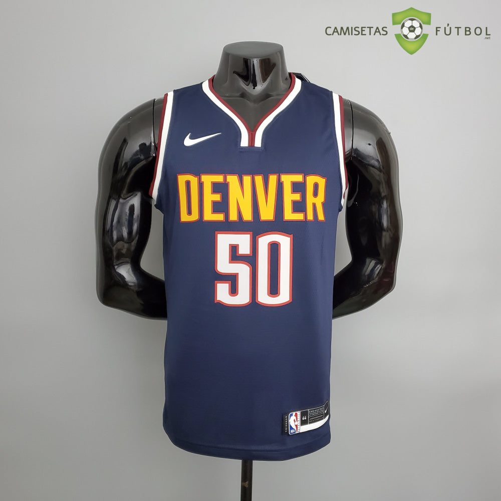 Camiseta Denver Nuggets 21-22 - Aaron Gordon 50 Azul Marino Nba