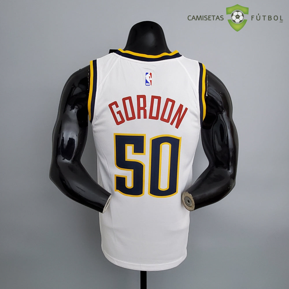 Camiseta Denver Nuggets 21-22 - Aaron Gordon 50 Blanco Nba