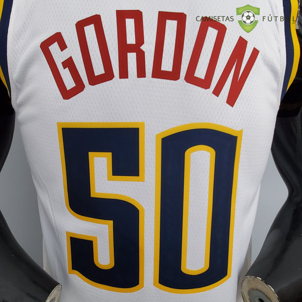 Camiseta Denver Nuggets 21-22 - Aaron Gordon 50 Blanco Nba