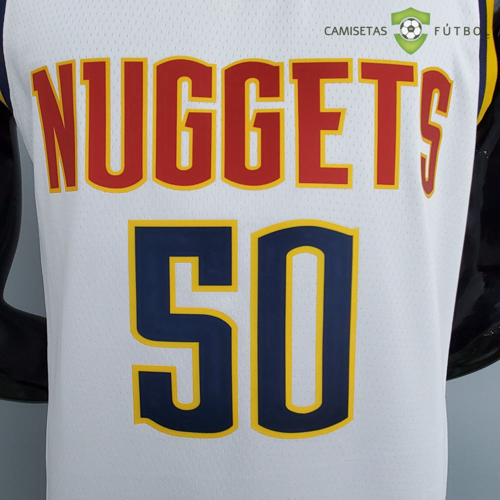 Camiseta Denver Nuggets 21-22 - Aaron Gordon 50 Blanco Nba