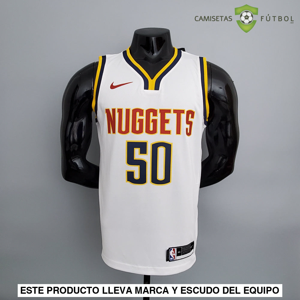 Camiseta Denver Nuggets 21-22 - Aaron Gordon 50 Blanco Nba