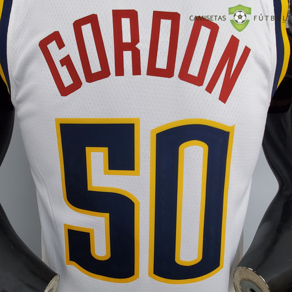 Camiseta Denver Nuggets 21-22 - Aaron Gordon 50 Blanco Nba