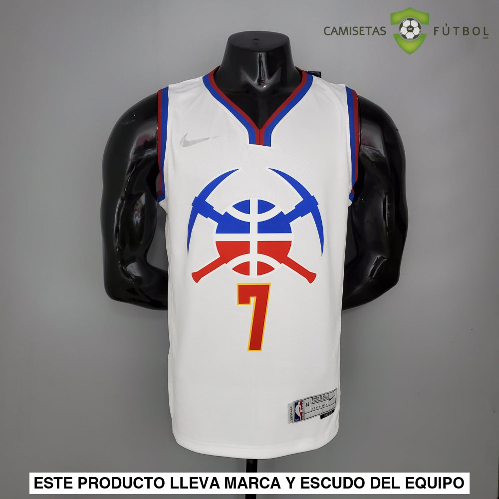 Camiseta Denver Nuggets 21-22 - Facundo Campazzo 7 Earned Edition Nba