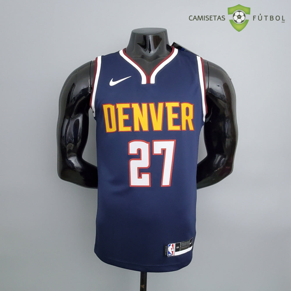 Camiseta Denver Nuggets 21-22 - Jamal Murray 27 Azul Marino Nba